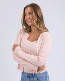 Foxwood Lorraine Cardi & Cami 2pc Set - Rose