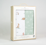 2 Pack Organic Swaddle Wraps - Australiana