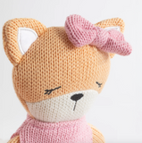 Knitted Animal Toy- Frankie the Fox