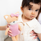 Knitted Animal Toy- Frankie the Fox