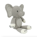 Knitted Toy - Mason the Elephant
