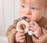 Multi-Surface Teething Wheel - Steel Blue