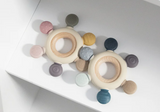 Multi-Surface Teething Wheel - Rose