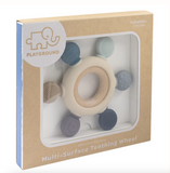 Multi-Surface Teething Wheel - Steel Blue