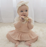 Multi-Surface Teething Wheel - Rose