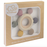 Multi-Surface Teething Wheel - Rose
