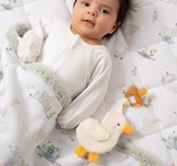 Ring Rattle & Dummy Chain Gift Set - Goosey Goosey