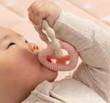 Silicone Bunny Teether - Pink