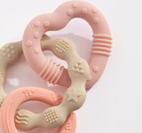 Silicone Bunny Teether - Pink