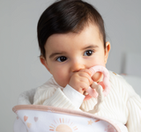 Silicone Bunny Teether - Pink