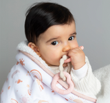 Silicone Bunny Teether - Pink