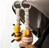Stroller Toys 2 pk - Bee & Honey Pot