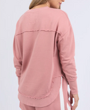 Foxwood Simplified Crew - Dusty Rose