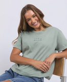 Foxwood Huntleigh Oversized Tee - Iceberg Green