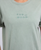 Foxwood Huntleigh Oversized Tee - Iceberg Green