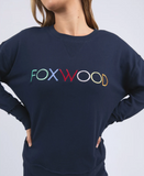 Foxwood Simplified Confetti Crew - Navy