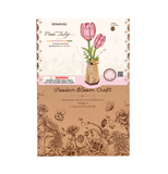 Robotime Wooden Bloom - Pink Tulip