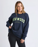 Foxwood Interval Crew - Navy / Neon Yellow