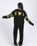 Foxwood Interval Crew - Black/Gold