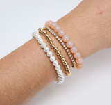 Bracelet Stack Faith - Gold/Rose