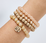 Bracelet Stack Riley - Tan