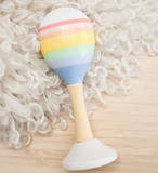 Rainbow Wooden Maraca
