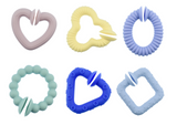 Silicone Snap & Learn Sensory Teethers