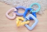 Silicone Snap & Learn Sensory Teethers