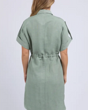 Foxwood Willow Shirt Dress - Iceberg Green