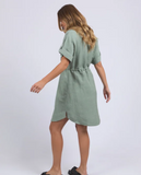 Foxwood Willow Shirt Dress - Iceberg Green