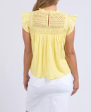 Foxwood Adelyn Top - Lemon