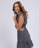 Foxwood Adelyn Dress - Charcoal