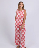 Foxwood Biarittz Pant - Crimson Print