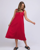 Foxwood Lourdes Dress - Crimson