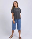 Foxwood Line Tee - Charcoal