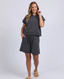 Foxwood Hustler Tee Charcoal