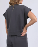 Foxwood Hustler Tee Charcoal