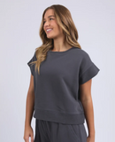 Foxwood Hustler Tee Charcoal