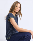 Foxwood Manly Tee - Navy