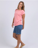 Foxwood Manly Tee - Rose