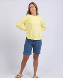 Foxwood Farrah Long Sleeve - Lemon