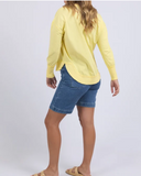 Foxwood Farrah Long Sleeve - Lemon