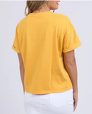 Foxwood Huntleigh Oversized Tee - Mineral Yellow