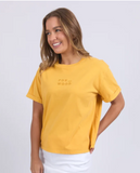 Foxwood Huntleigh Oversized Tee - Mineral Yellow