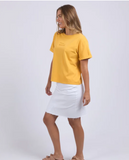 Foxwood Huntleigh Oversized Tee - Mineral Yellow