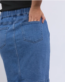 Foxwood Rio Skirt - Mid Blue