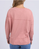 Foxwood Jayne Throw On Top - Ash Rose