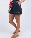 Foxwood Simplified Confetti Short - Navy