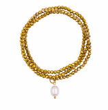 KiKi Golden Mirage Crystal Wrap Jewellery