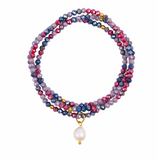 KiKi Purple Haze Crystal Wrap Jewellery